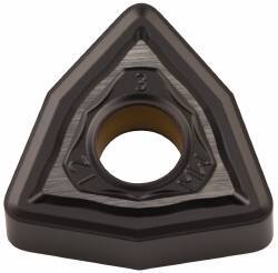 Kennametal - WNMG433 MW Grade KCP05 Carbide Turning Insert - TiCN/Al2O3 Finish, 80° Trigon, 1/2" Inscr Circle, 3/16" Thick, 3/64" Corner Radius - Benchmark Tooling