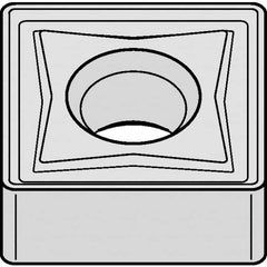 Kennametal - SNMG644 Grade KCP40 Carbide Turning Insert - TiN/TiCN/Al2O3 Finish, 90° Square, 3/4" Inscr Circle, 1/4" Thick, 1/16" Corner Radius - Benchmark Tooling