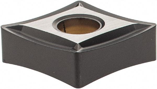 Kennametal - CNMP432 K Grade KCP25 Carbide Turning Insert - TiCN/Al2O3 Finish, 80° Diamond, 1/2" Inscr Circle, 3/16" Thick, 1/32" Corner Radius - Benchmark Tooling