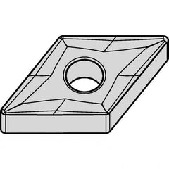 Kennametal - DNMG543 RM Grade KCP25 Carbide Turning Insert - TiCN/Al2O3 Finish, 55° Diamond, 5/8" Inscr Circle, 1/4" Thick, 3/64" Corner Radius - Benchmark Tooling