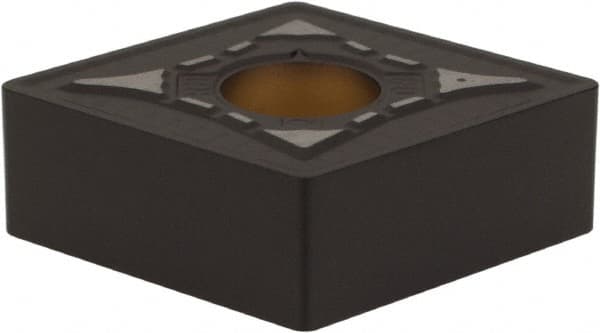Kennametal - CNMG542 RN Grade KCP30 Carbide Turning Insert - TiN/TiCN/Al2O3 Finish, 80° Diamond, 5/8" Inscr Circle, 1/4" Thick, 1/32" Corner Radius - Benchmark Tooling