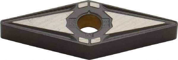 Kennametal - VNMG432 RN Grade KCP30 Carbide Turning Insert - TiCN/Al2O3 Finish, 35° Diamond, 1/2" Inscr Circle, 3/16" Thick, 1/32" Corner Radius - Benchmark Tooling