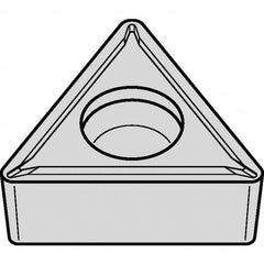 Kennametal - TCMT21.51 LF Grade KCM25B Carbide Turning Insert - 60° Triangle, 1/4" Inscr Circle, 3/32" Thick, 1/64" Corner Radius - Benchmark Tooling