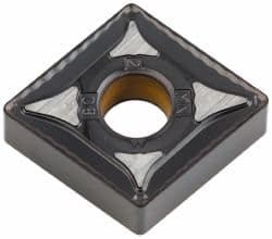 Kennametal - CNMG542 MN Grade KCP30 Carbide Turning Insert - TiN/TiCN/Al2O3 Finish, 80° Diamond, 5/8" Inscr Circle, 1/4" Thick, 1/32" Corner Radius - Benchmark Tooling