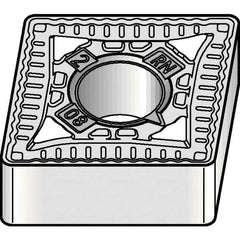 Kennametal - CNMG433 RN Grade KCP10B Carbide Turning Insert - TiCN/Al2O3/TiOCN Finish, 80° Diamond, 1/2" Inscr Circle, 3/16" Thick, 3/64" Corner Radius - Benchmark Tooling
