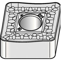 Kennametal - CNMM644 RM Grade KCP25B Carbide Turning Insert - TiCN/Al2O3/TiOCN Finish, 80° Diamond, 3/4" Inscr Circle, 1/4" Thick, 1/16" Corner Radius - Benchmark Tooling