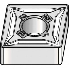 Kennametal - CNMG431 MP Grade KCM35B Carbide Turning Insert - TiOCN Finish, 80° Diamond, 1/2" Inscr Circle, 3/16" Thick, 1/64" Corner Radius - Benchmark Tooling