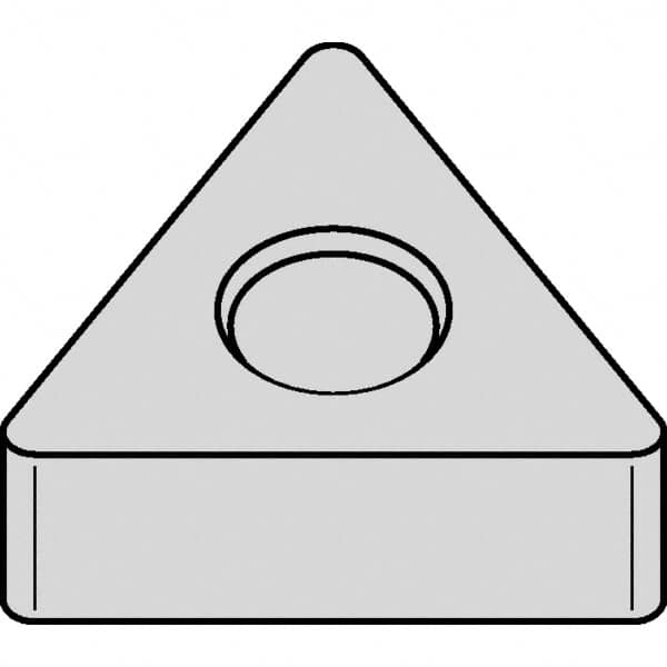 Kennametal - TNMA332 NONE Grade KCK20B Carbide Turning Insert - TiOCN Finish, 60° Triangle, 3/8" Inscr Circle, 3/16" Thick, 1/32" Corner Radius - Benchmark Tooling