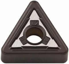 Kennametal - TNMG333 RP Grade KCM25 Carbide Turning Insert - TiCN/Al2O3 Finish, 60° Triangle, 3/8" Inscr Circle, 3/16" Thick, 3/64" Corner Radius - Benchmark Tooling