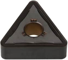 Kennametal - TNMG666 RP Grade KCM25 Carbide Turning Insert - TiCN/Al2O3 Finish, 60° Triangle, 3/4" Inscr Circle, 3/8" Thick, 3/32" Corner Radius - Benchmark Tooling