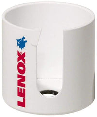 Lenox - 4" Diam, 2" Cutting Depth, Hole Saw - Bi-Metal Saw, Toothed Edge - Benchmark Tooling