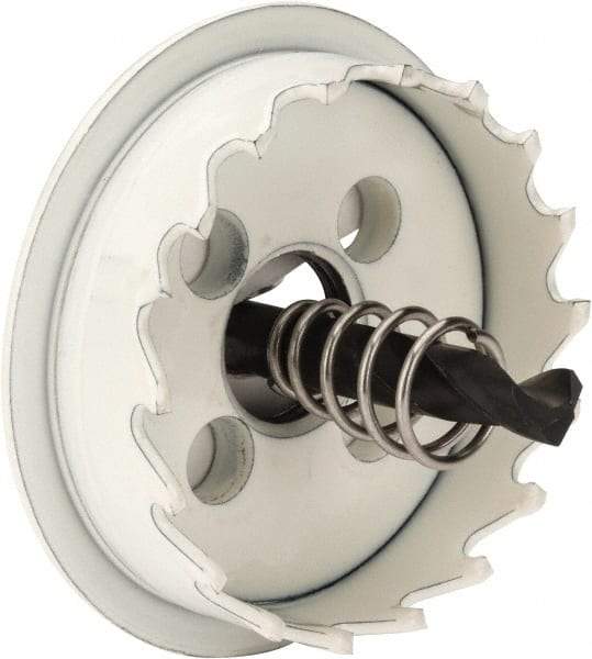 Lenox - 2" Diam, 1/2" Cutting Depth, Hole Saw - Carbide-Tipped Saw, Toothed Edge - Benchmark Tooling