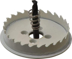 Lenox - 2-3/4" Diam, 1/2" Cutting Depth, Hole Saw - Carbide-Tipped Saw, Toothed Edge - Benchmark Tooling