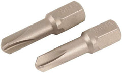 Wiha - 1/4" Drive, #4 Torq-Set Screwdriver Bit - 25mm OAL - Benchmark Tooling