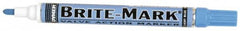 Dykem - Light Blue Oil-Based Paint Marker - Medium Tip, Oil Based - Benchmark Tooling