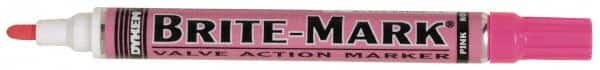 Dykem - Pink Oil-Based Paint Marker - Medium Tip, Oil Based - Benchmark Tooling