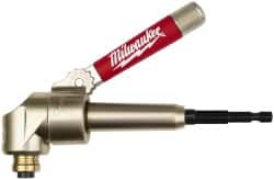 Milwaukee Tool - Power Drill Right Angle Drive Attachment - For 1/4" Hex Drills - Benchmark Tooling