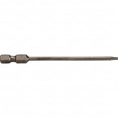 Apex - Torx Screwdriver Bits Type: Torx Bit Drive Size (Inch): 1/4 - Benchmark Tooling