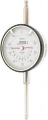 SPI - 0-100 Dial Reading, 0.001" Graduation Dial Drop Indicator - 2-1/4" Dial - Benchmark Tooling