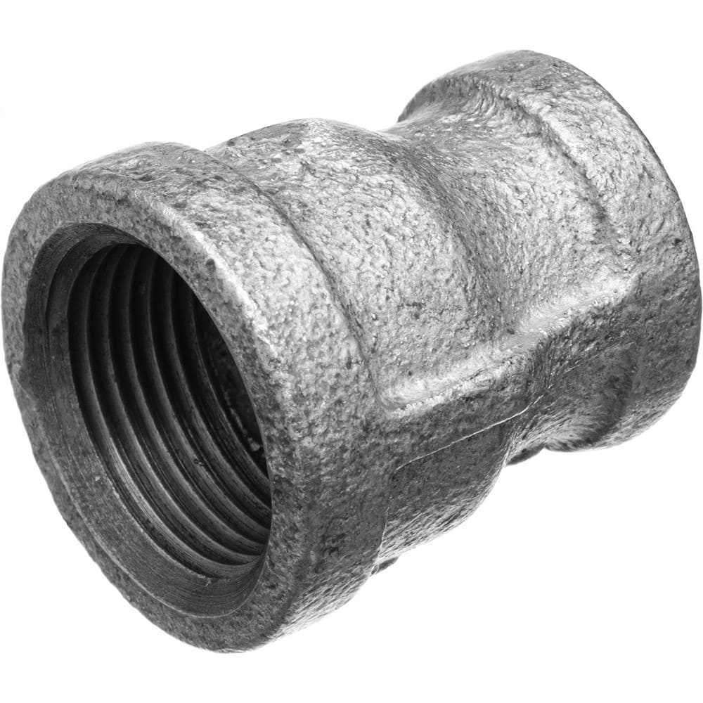 Galvanized Pipe Fittings; Material: Galvanized Malleable Iron; Fitting Shape: Straight; Thread Standard: NPT; End Connection: Threaded; Class: 150; Lead Free: Yes; Standards: ASME ™B1.20.1;  ™ASTM ™A153;  ™ASME ™B16.3