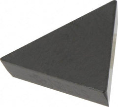 Sumitomo - TPG321 Grade NB90S Ceramic Turning Insert - Al2O3/TiC Finish, 60° Triangle, 3/8" Inscr Circle, 1/8" Thick, 1/64" Corner Radius - Benchmark Tooling