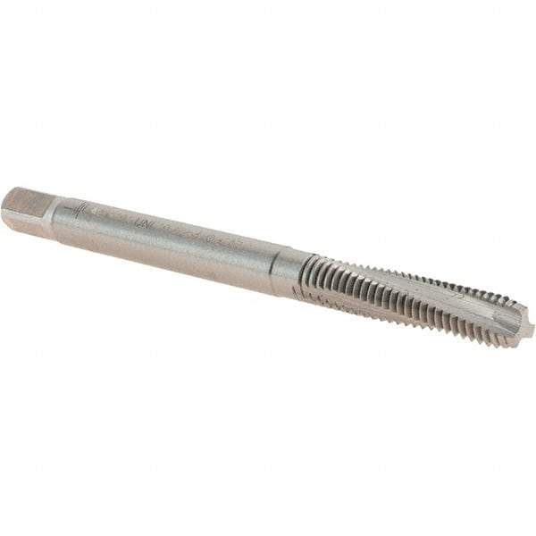 Walter-Prototyp - #10-32 UNF 3 Flute 3B Modified Bottoming Spiral Flute Tap - Powdered Metal, Bright Finish, 2-3/8" OAL, Right Hand Flute, Right Hand Thread, Series A234101 - Benchmark Tooling