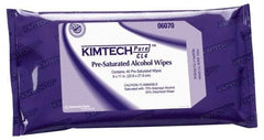 Kimtech - W4 Flat Fold Clean Room/Lab/Critical Task Wipes - Poly Pack, 11" x 9" Sheet Size, White - Benchmark Tooling