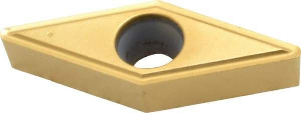 Kennametal - VBMT332 LF Grade KC730 Carbide Turning Insert - TiN Finish, 35° Diamond, 3/8" Inscr Circle, 3/16" Thick, 1/32" Corner Radius - Benchmark Tooling