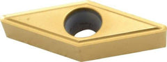 Kennametal - VBMT332 LF Grade KC730 Carbide Turning Insert - TiN Finish, 35° Diamond, 3/8" Inscr Circle, 3/16" Thick, 1/32" Corner Radius - Benchmark Tooling