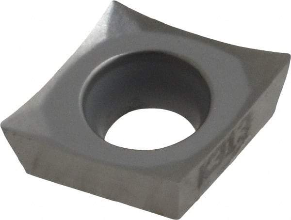 Kennametal - CPGT32.50.5 HP Grade K313 Carbide Turning Insert - Uncoated, 80° Diamond, 3/8" Inscr Circle, 5/32" Thick, 0.0079" Corner Radius - Benchmark Tooling