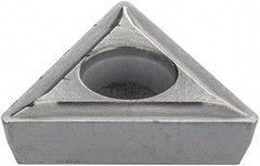 Kennametal - TPMT21.51 LF Grade K313 Carbide Turning Insert - Uncoated, 60° Triangle, 1/4" Inscr Circle, 3/32" Thick, 1/64" Corner Radius - Benchmark Tooling