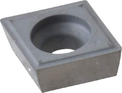Kennametal - CPGM32.51 Grade K313 Carbide Turning Insert - Uncoated, 80° Diamond, 3/8" Inscr Circle, 5/32" Thick, 1/64" Corner Radius - Benchmark Tooling
