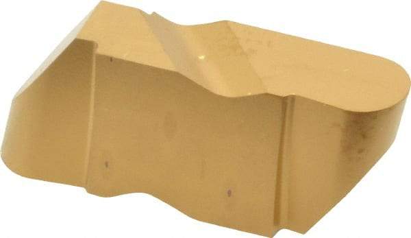 Kennametal - 4125NR Grade KC850, 6.35mm Cutting Width Carbide Grooving Insert - 6.35mm Max Depth of Cut, Right Hand, 3.18mm Corner Radius, TiC/TiCN/TiN Finish - Benchmark Tooling