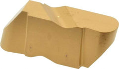 Kennametal - 4125NR Grade KC850, 6.35mm Cutting Width Carbide Grooving Insert - 6.35mm Max Depth of Cut, Right Hand, 3.18mm Corner Radius, TiC/TiCN/TiN Finish - Benchmark Tooling