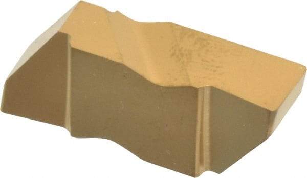 Kennametal - 4250NG Grade KC850, 6.35mm Cutting Width Carbide Grooving Insert - 6.35mm Max Depth of Cut, Right Hand, 0.57mm Corner Radius, TiC/TiCN/TiN Finish - Benchmark Tooling