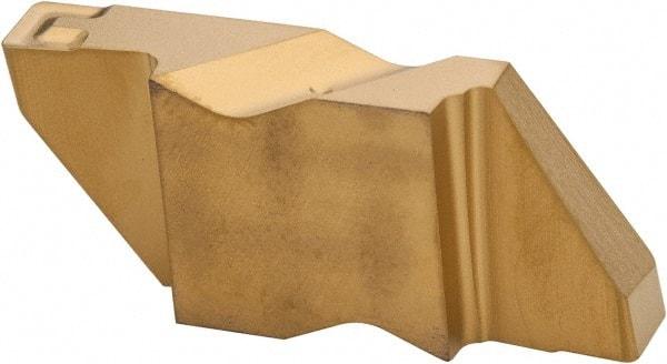 Kennametal - 4189NG K Grade KC850, 4.8mm Cutting Width Carbide Grooving Insert - 6.35mm Max Depth of Cut, Left Hand, 0.57mm Corner Radius, TiC/TiCN/TiN Finish - Benchmark Tooling