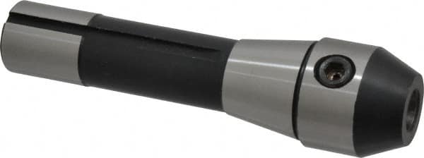 Interstate - R8 Taper Shank 1/2" Hole End Mill Holder/Adapter - 54mm Projection - Exact Industrial Supply