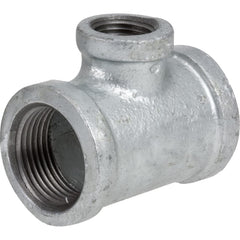 Galvanized Pipe Fittings; Material: Galvanized Malleable Iron; Fitting Shape: Tee; Thread Standard: NPT; End Connection: Threaded; Class: 150; Lead Free: Yes; Standards:  ™ASME ™B16.3;  ™ASME ™B1.20.1; ASTM ™A153