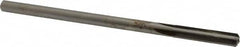 Made in USA - 0.296" Carbide-Tipped 4 Flute Chucking Reamer - Straight Flute, 9/32" Straight Shank, 1-1/2" Flute Length, 6" OAL - Benchmark Tooling