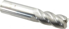 Accupro - 1" Diam 4 Flute Solid Carbide 1/8" Corner Radius End Mill - Benchmark Tooling