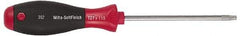 Wiha - T20 Torx Driver - 4" Blade Length, Ergonomic Handle - Benchmark Tooling