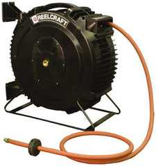 Reelcraft - 50' Spring Retractable Hose Reel - 232 psi, Hose Included - Benchmark Tooling