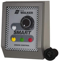 Walker - 500 W, 110 V Electromagnetic Chuck Variable Power Control - Automatic Release, 115 V, DC Max Output Voltage - Benchmark Tooling