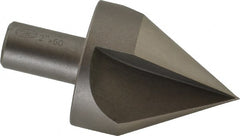 Keo - 2" Head Diam, 3/4" Shank Diam, 3 Flute 60° High Speed Steel Countersink - Benchmark Tooling