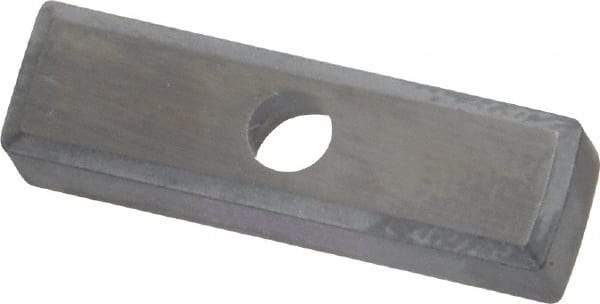 Kennametal - 3.17mm Inscribed Circle, Rectangle Turning Shim for Indexables - 0.188" Thick, SM Shim Style, Left Hand, Right Hand Cut - Benchmark Tooling