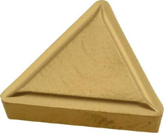 Kennametal - TPMR322 Grade KC850 Carbide Turning Insert - TiC/TiCN/TiN Finish, 60° Triangle, 3/8" Inscr Circle, 1/8" Thick, 1/32" Corner Radius - Benchmark Tooling