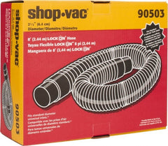 Shop-Vac - 8' Hose Length, 2-1/2" Hose - Benchmark Tooling