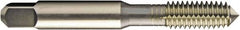 Vermont Tap & Die - #8-32 UNC 2B H5 Thread Limit Plug Thread Forming Tap - High Speed Steel, Bright Finish, 2-1/8" OAL, 3/8" Thread Length, Right Hand Thread, Series 1986 - Benchmark Tooling