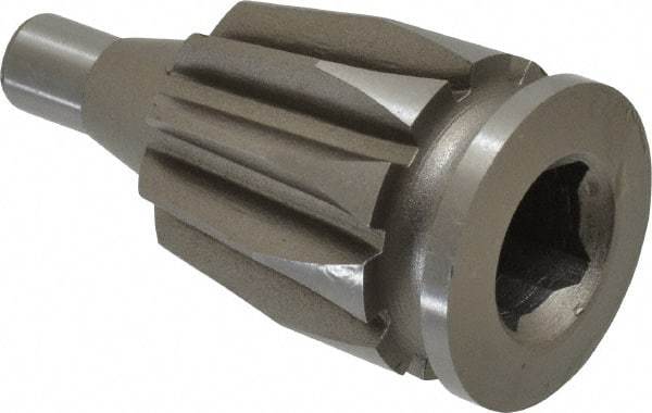 Bison - Cast Iron Lathe Chuck Pinion - 10" Chuck Diam Compatible, 1.4" OD - Benchmark Tooling