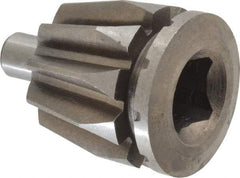 Bison - Forged Steel Lathe Chuck Pinion - 6" Chuck Diam Compatible, 1.1" OD - Benchmark Tooling